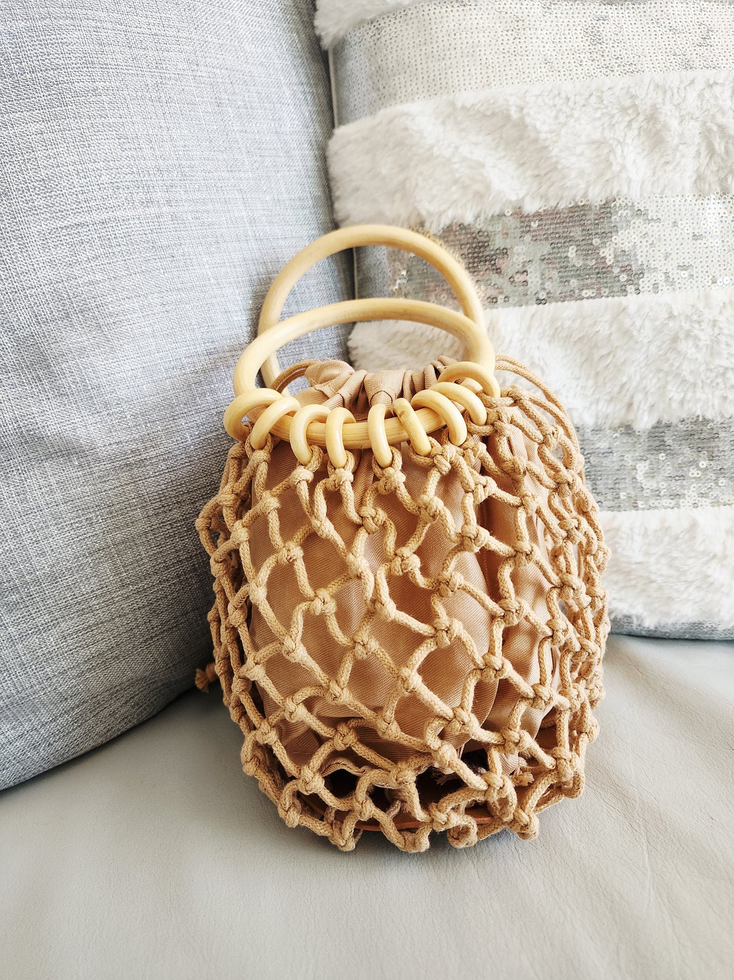 👜 Cartera “Encanto Natural” – Blanca o Crema 🤍✨