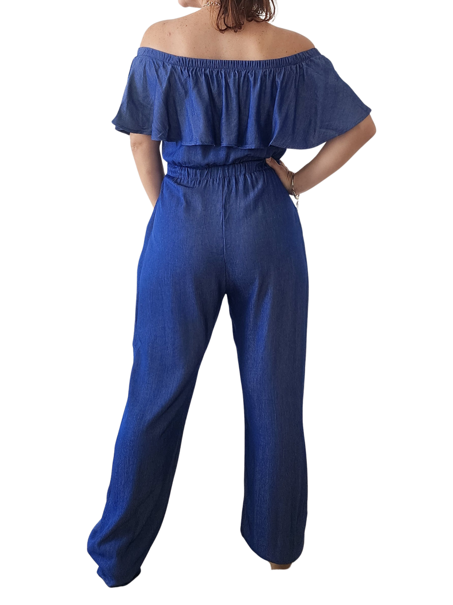 Jumpsuit Azul Mahón “Olas de Estilo” 💙