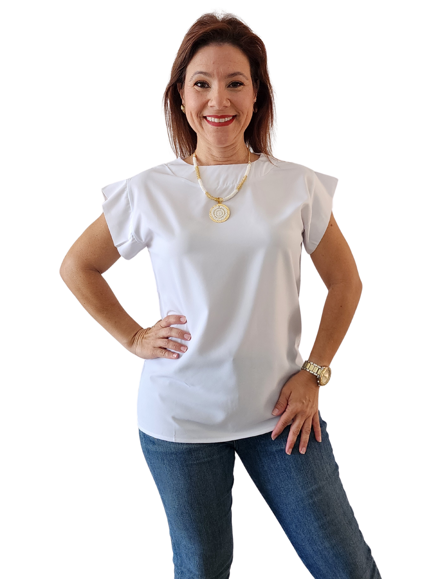 Esencia Pura – Camisa Blanca Clásica 🤍