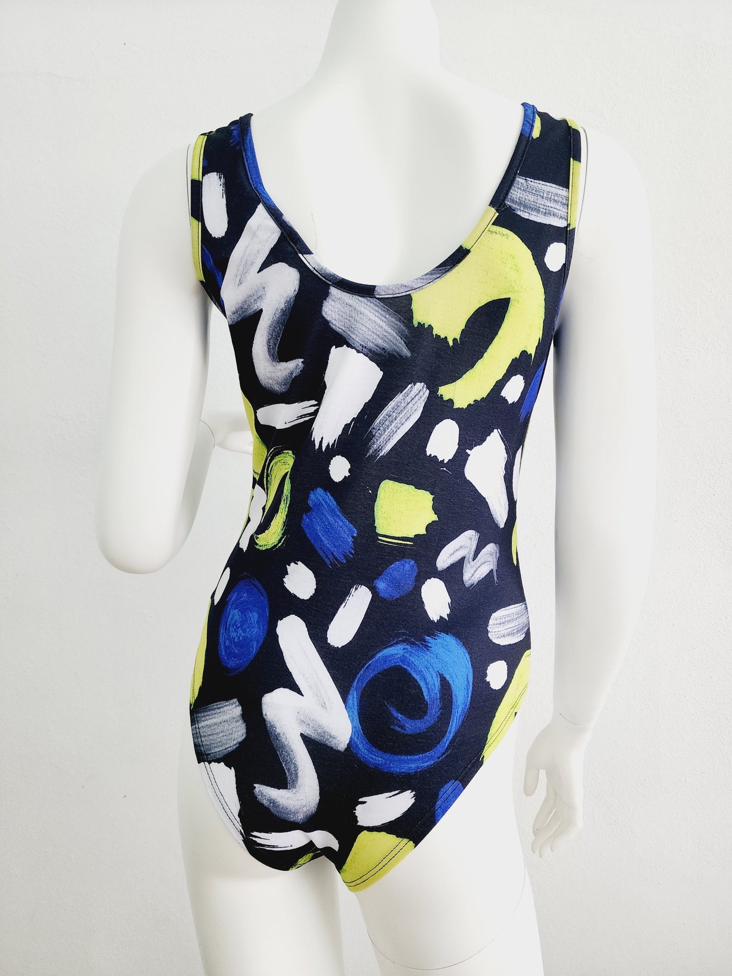 Bodysuit blue tones