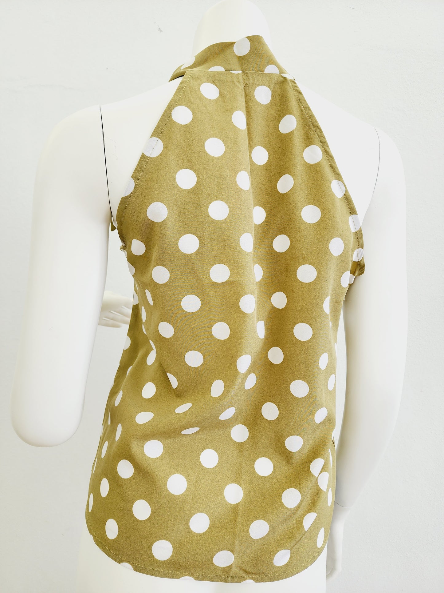 Caqui dots white top (only one)