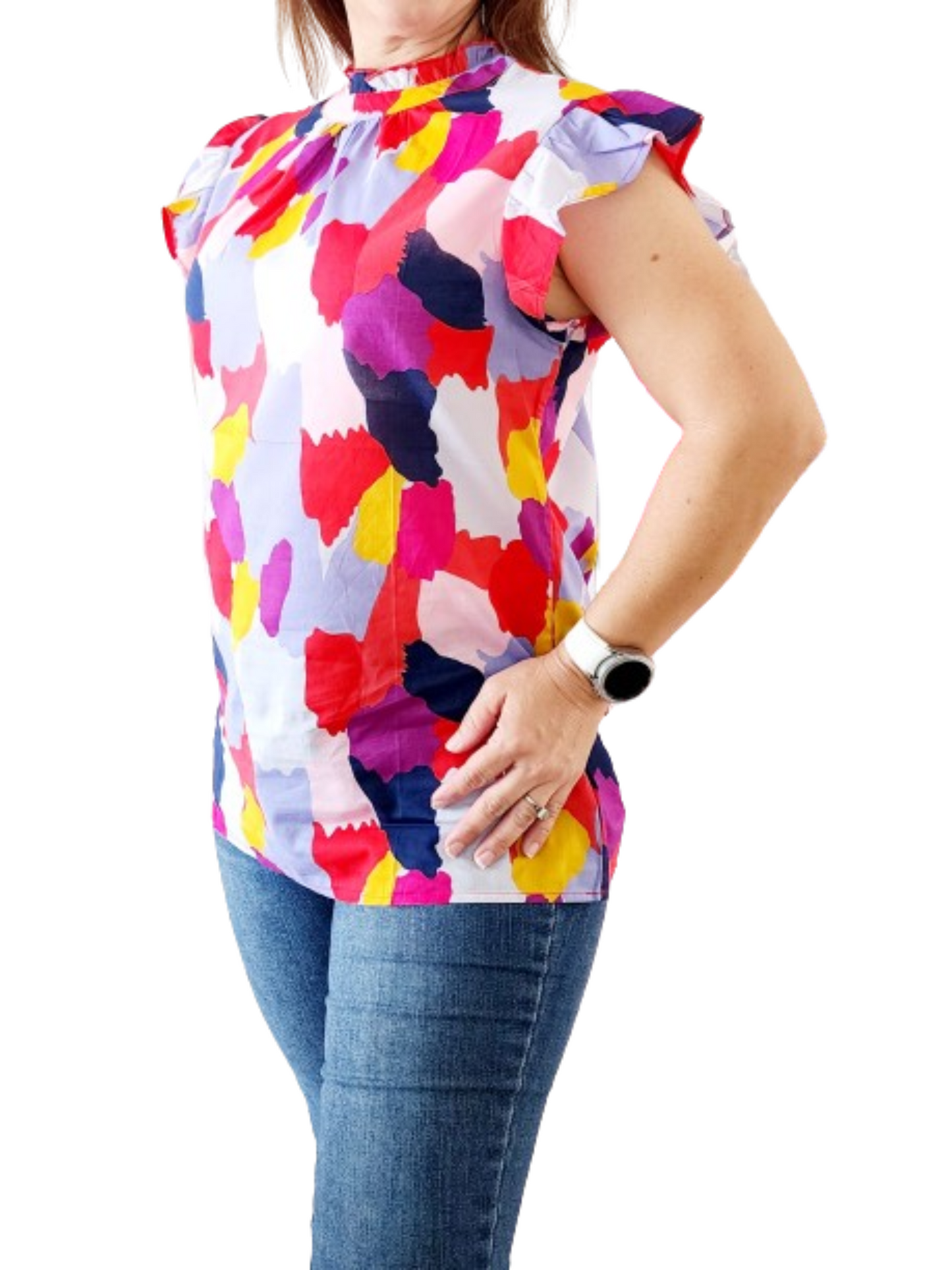 Vibrant colored top