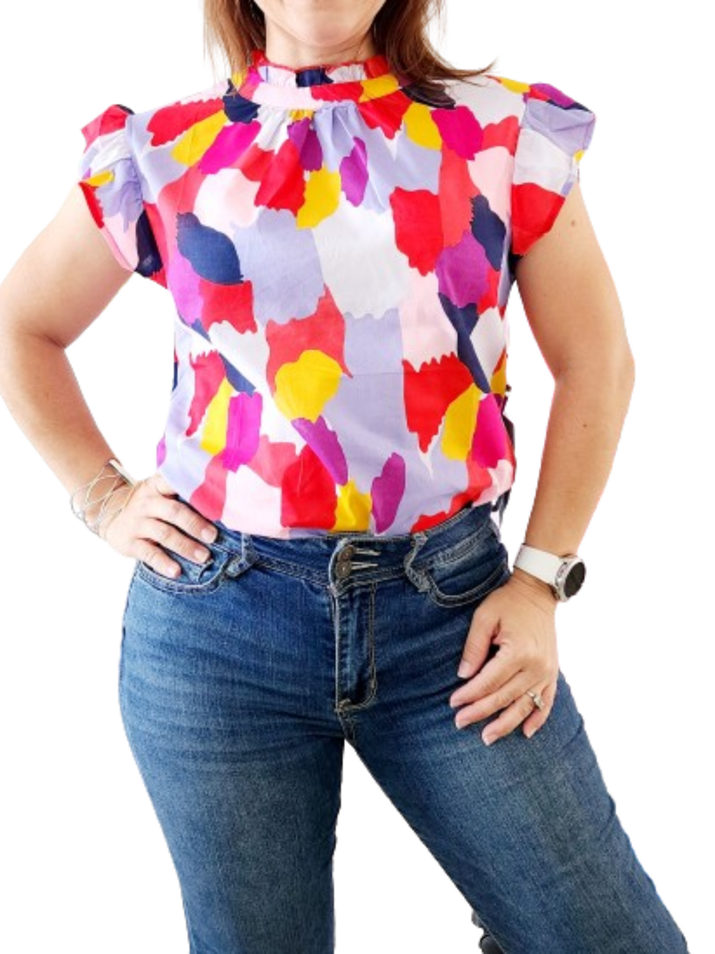 Vibrant colored top