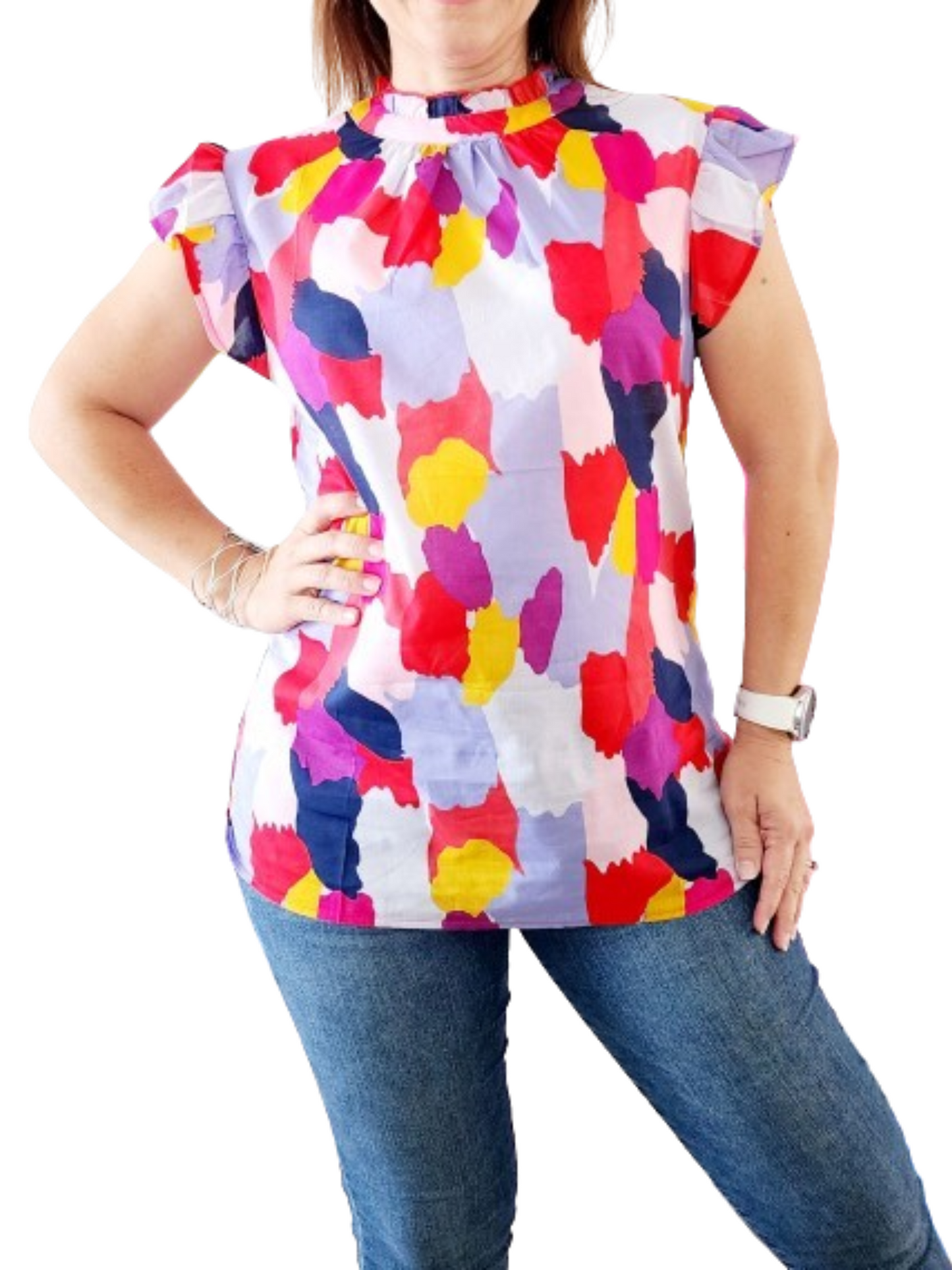 Vibrant colored top