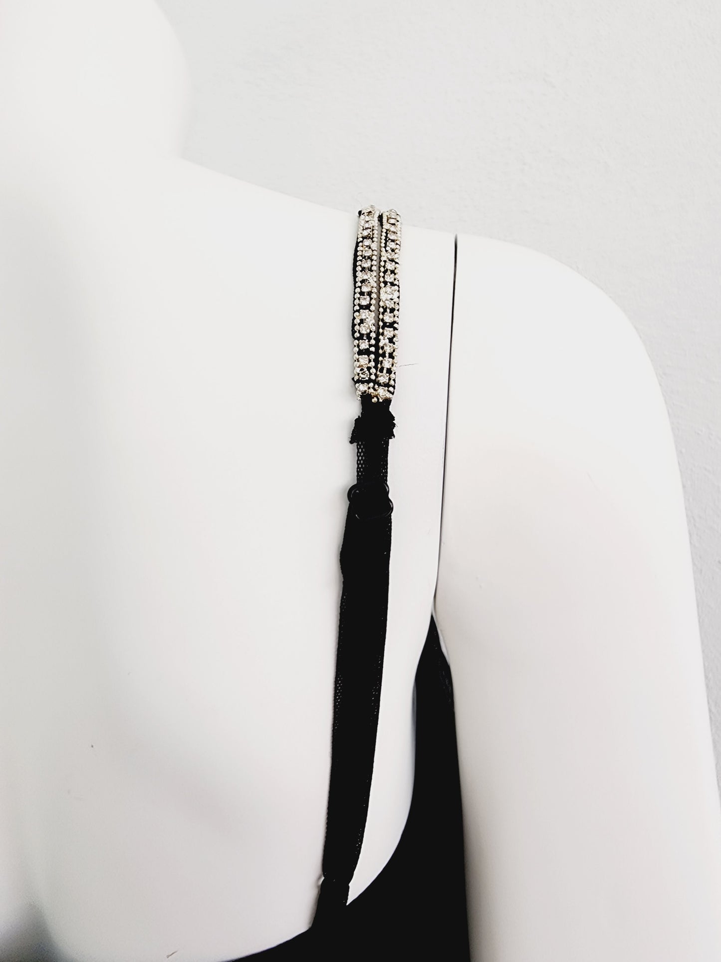 Layered Black Cuff Top