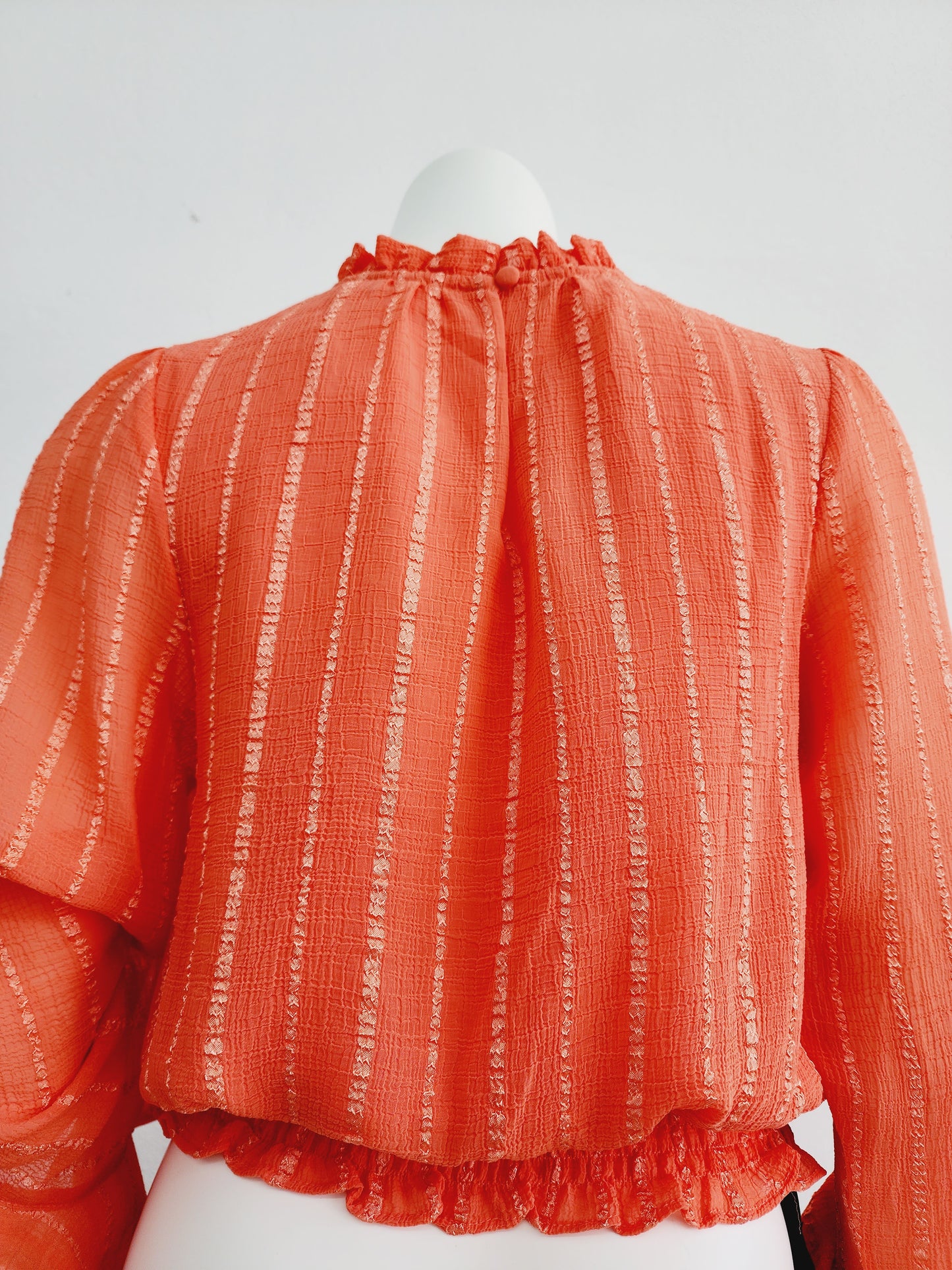 Orange rumbera top