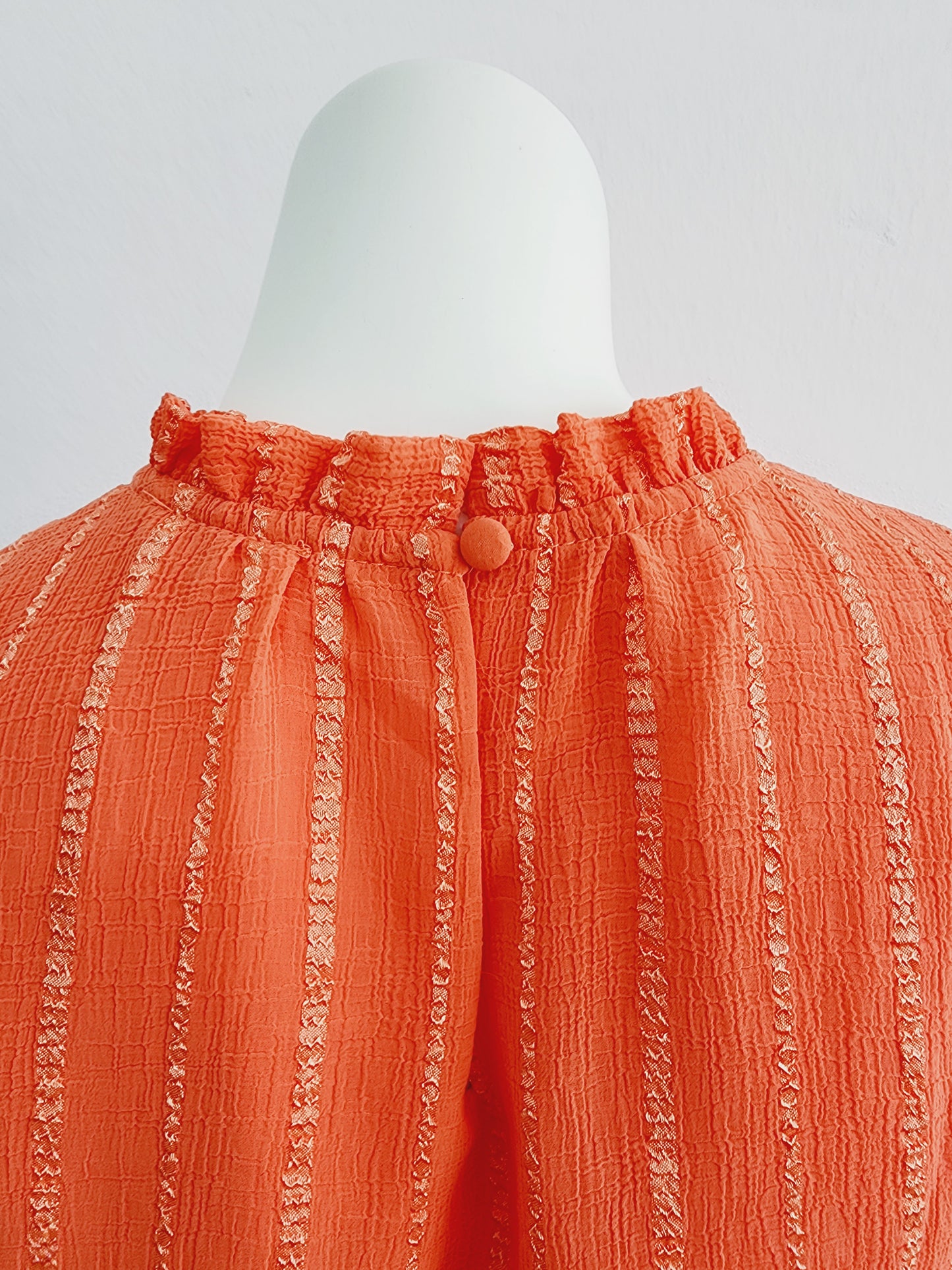 Orange rumbera top