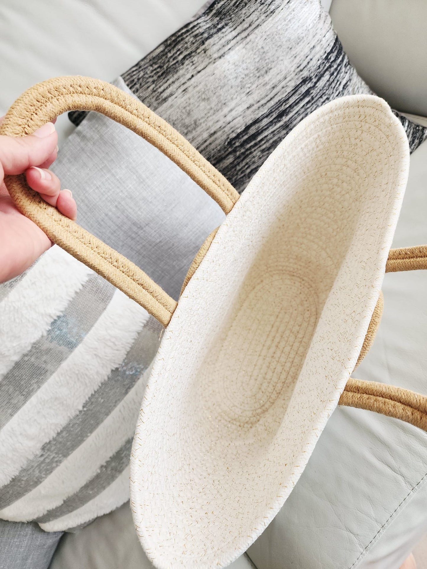Cartera de Paja Círculos – Edición Limitada