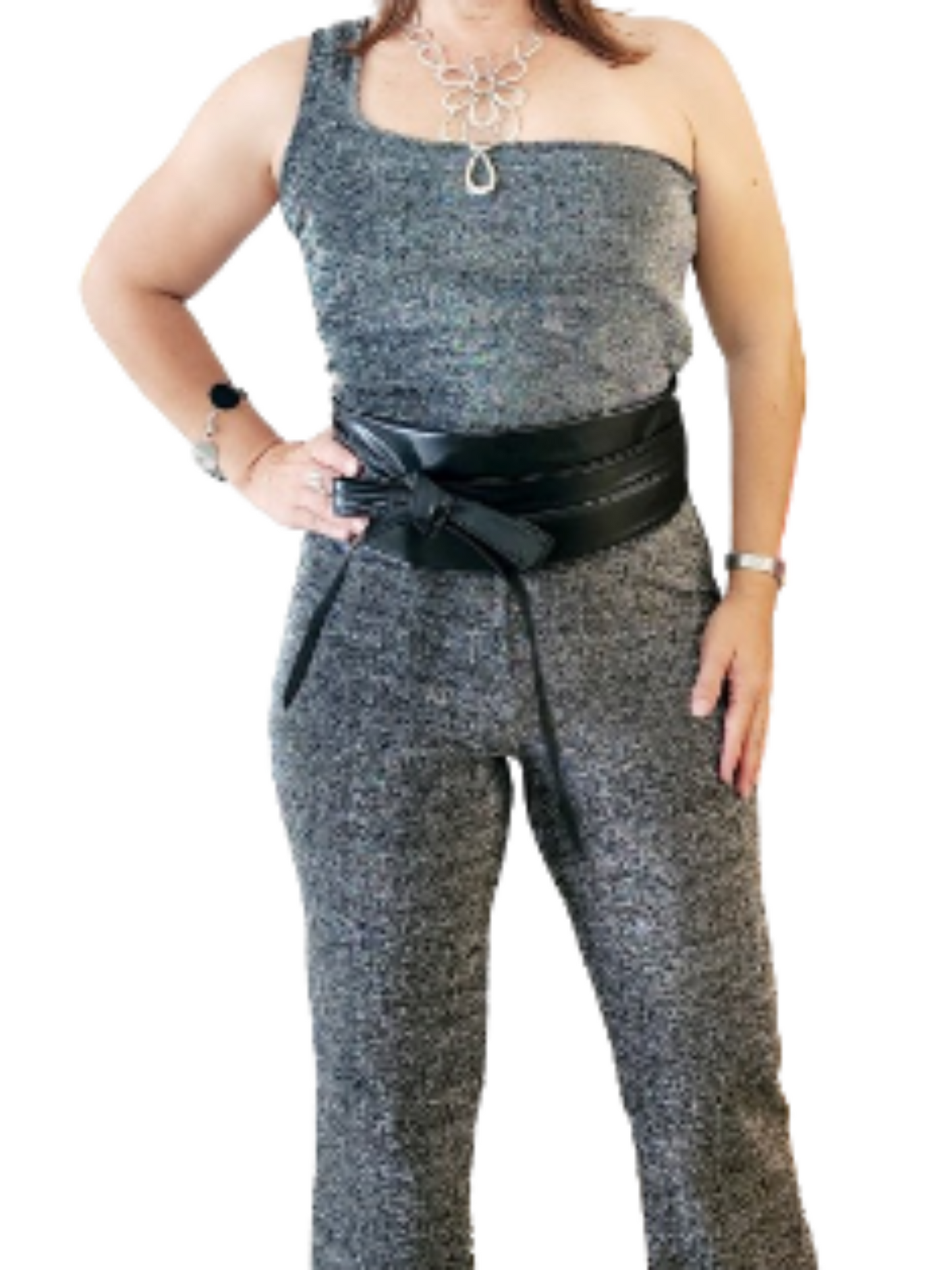 Eclipse de Medianoche - Jumpsuit One Shoulder ✨