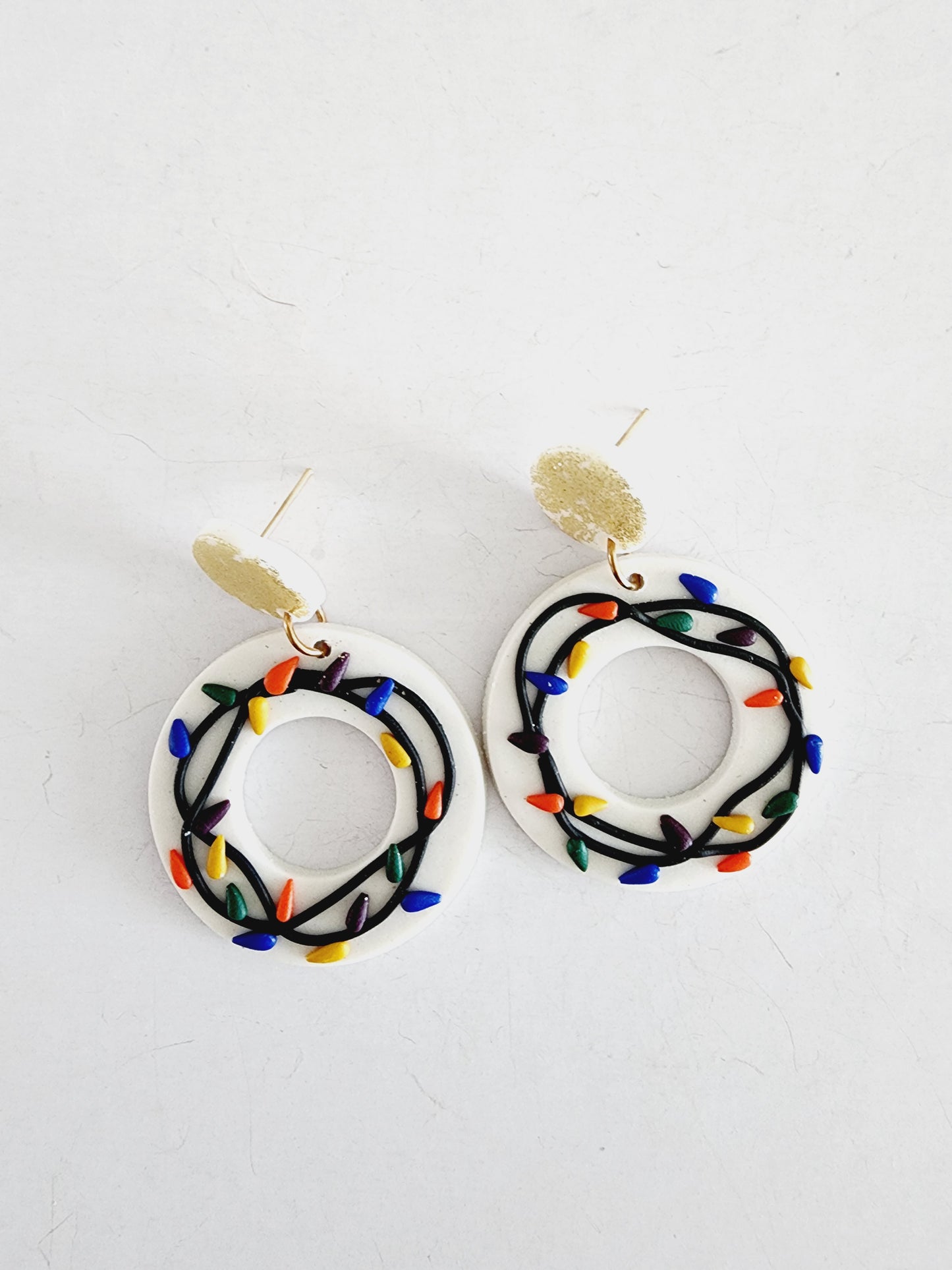 Christmas earrings