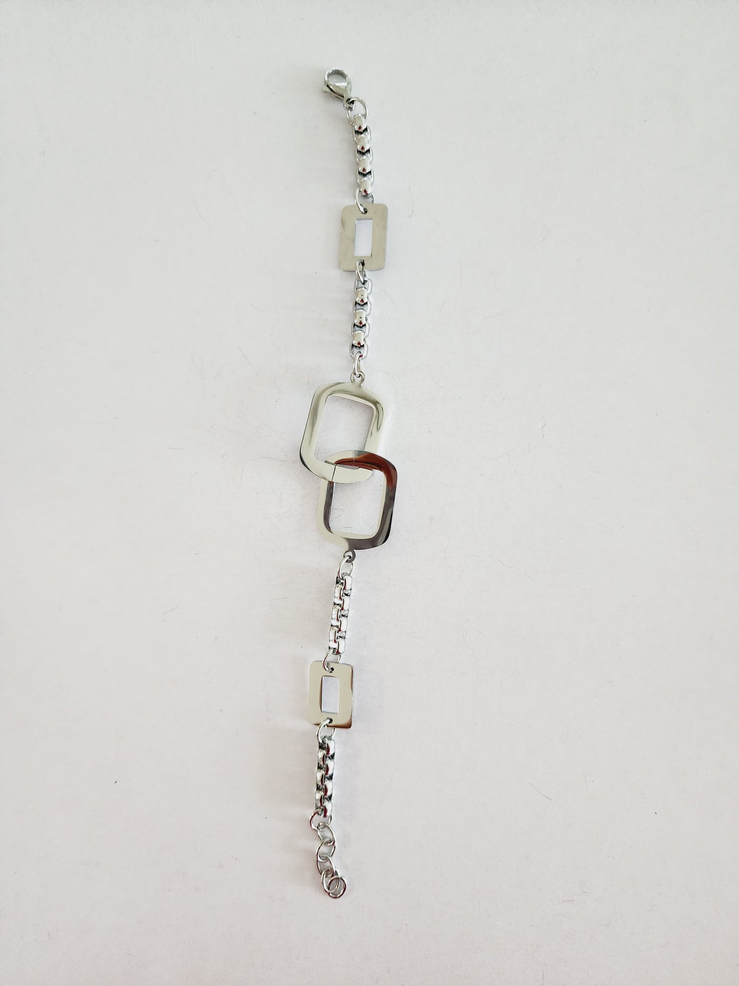 Silver Square Bracelet