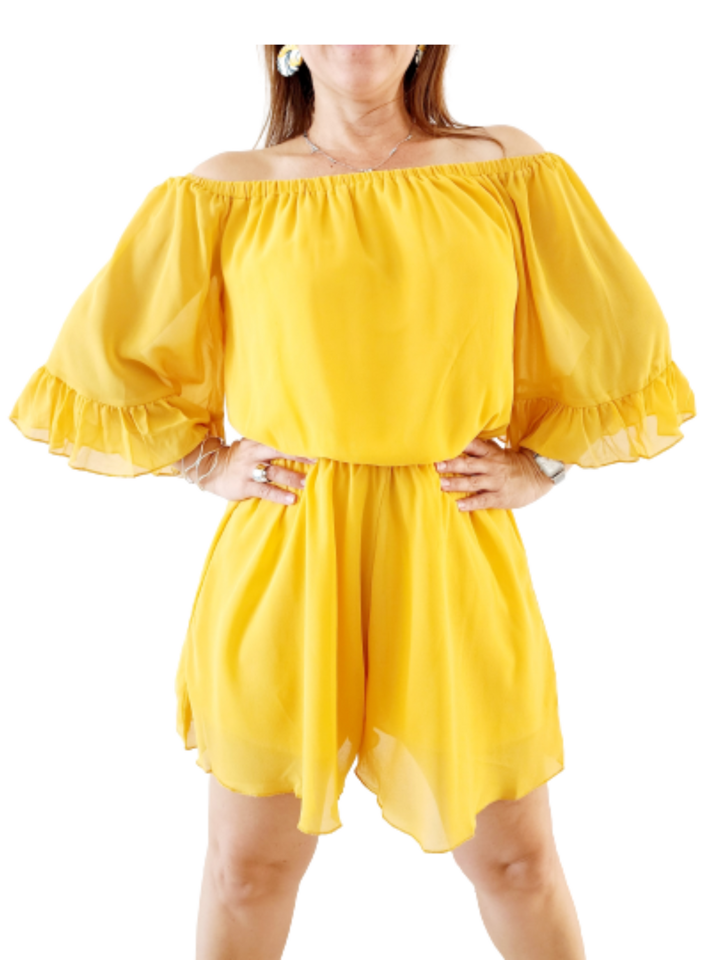 Romper Brisa Dorada – Amarillo Radiante ☀️