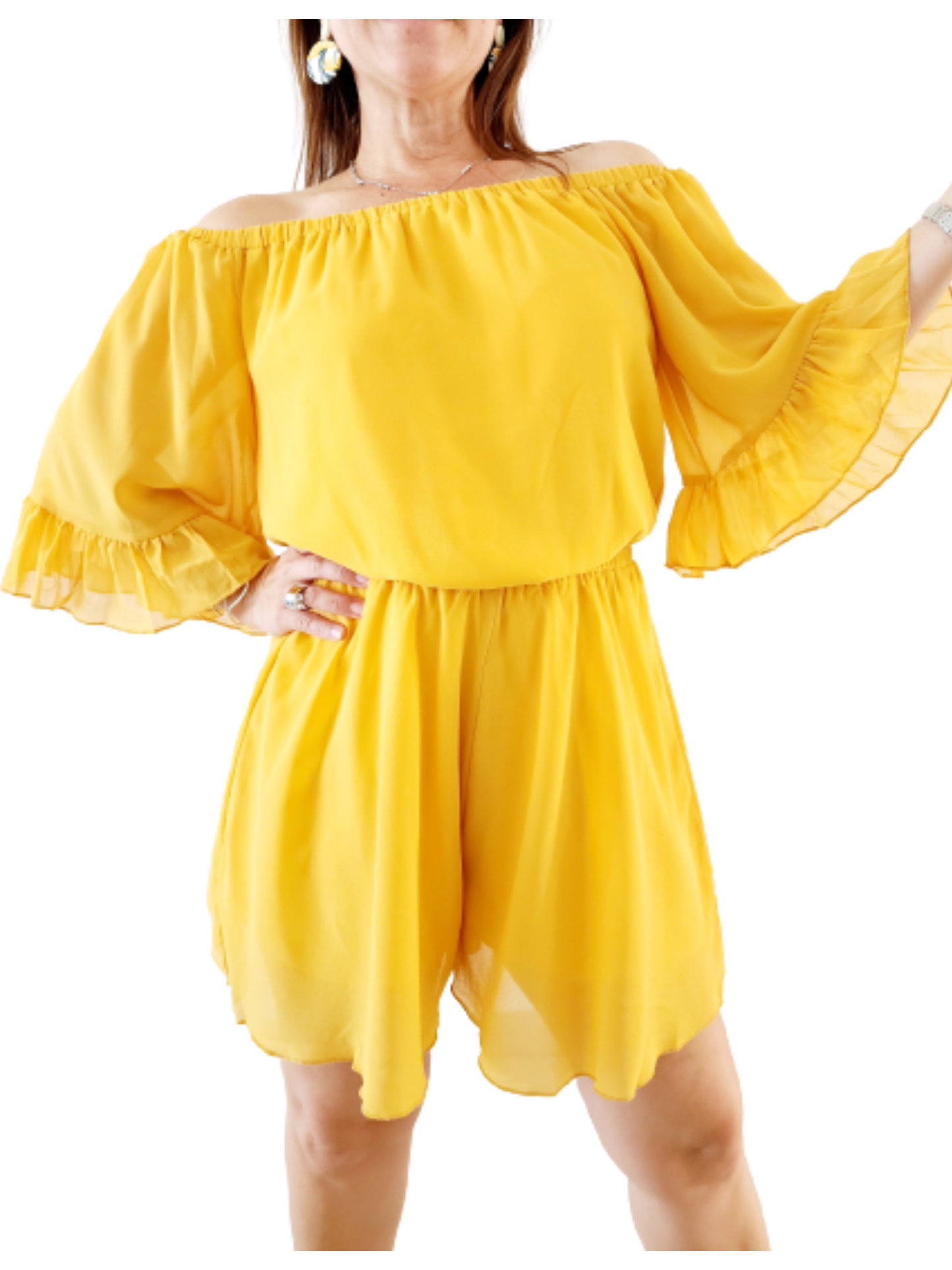 Romper Brisa Dorada – Amarillo Radiante ☀️