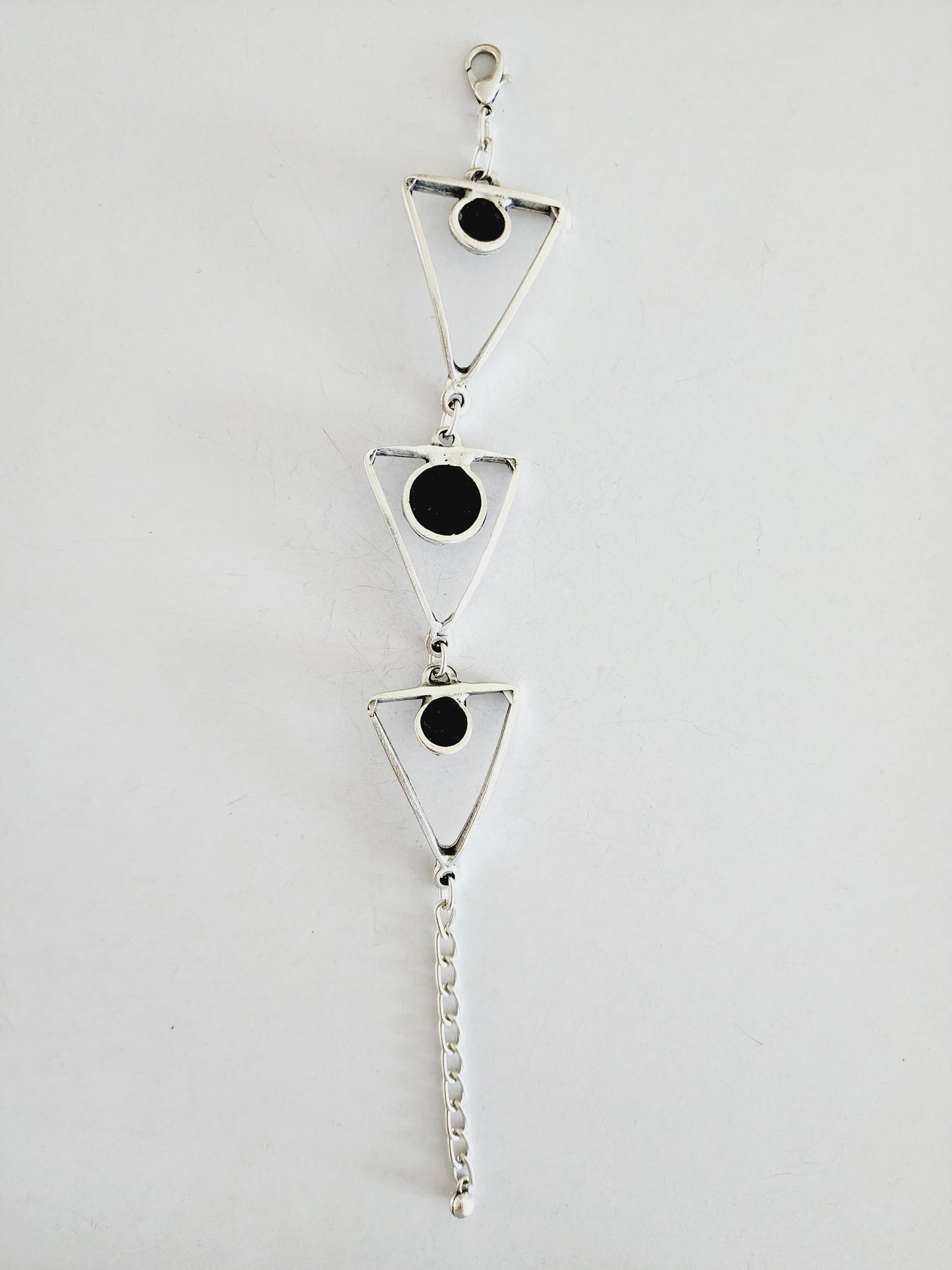 Turkish necklace and double triangle bracelet Set