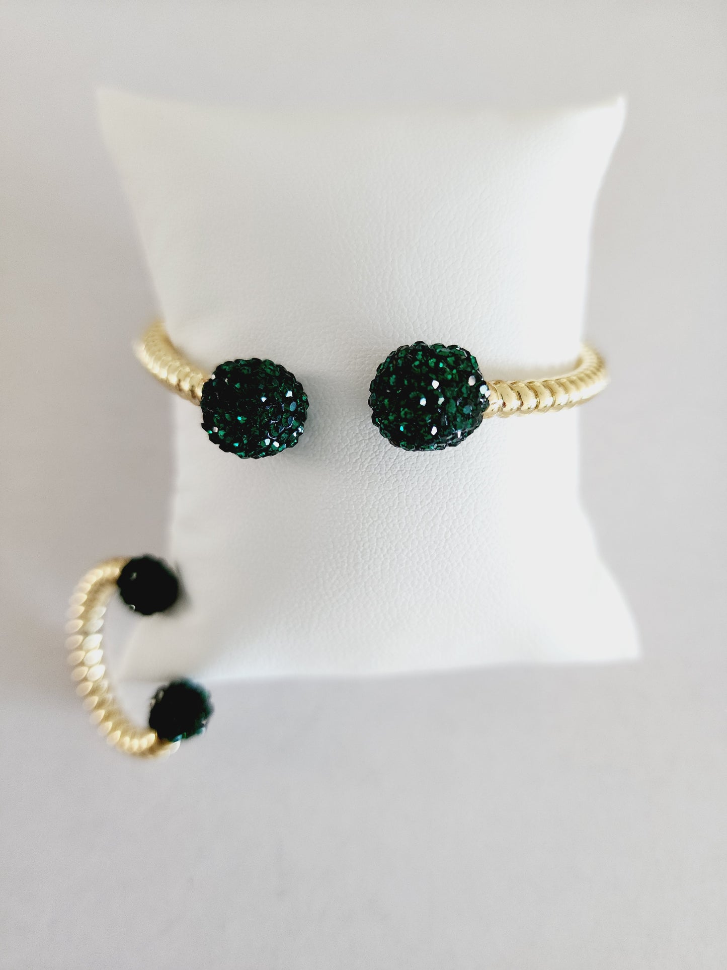 Golden Turkish line bracelet and ring set
