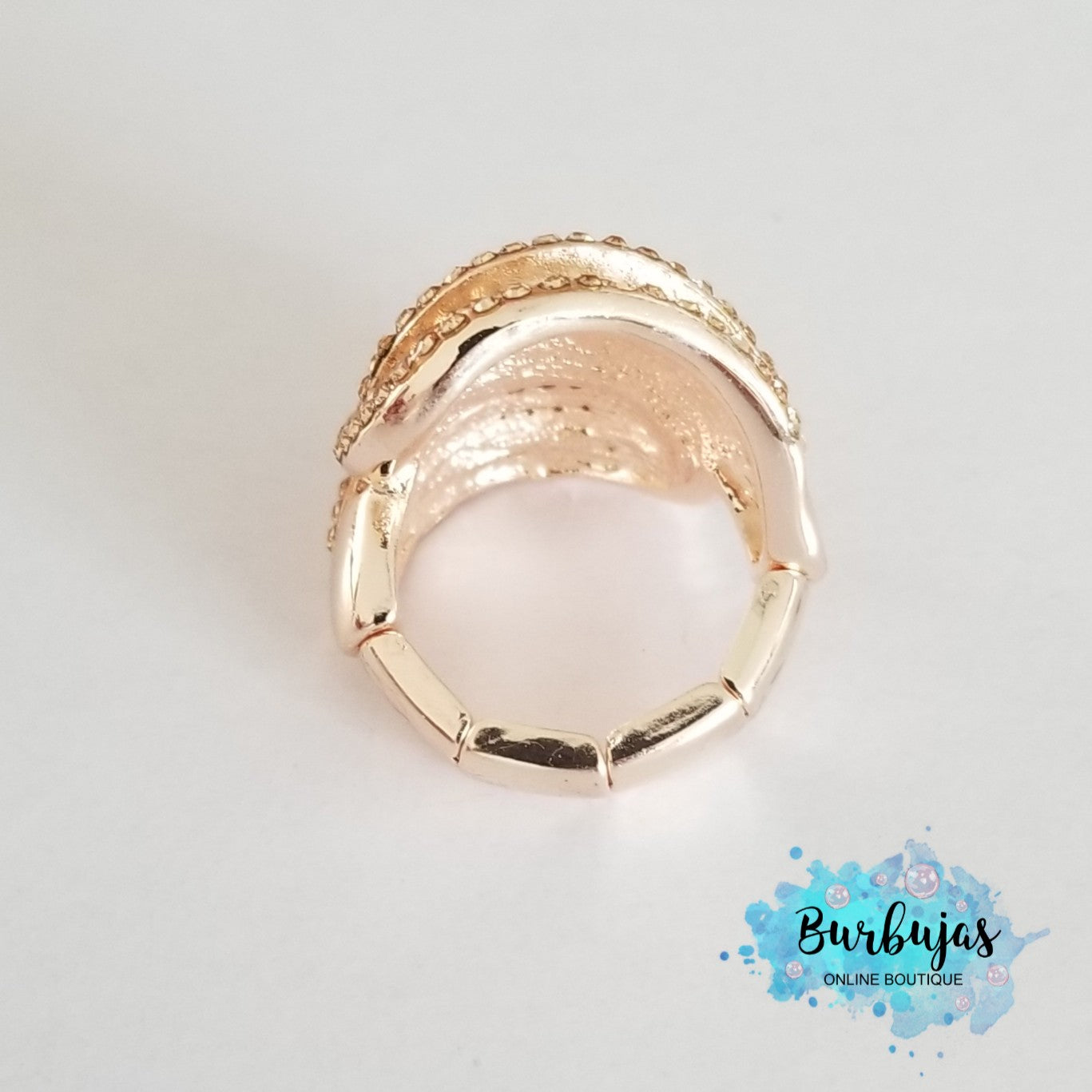 Hope color rainstone ring