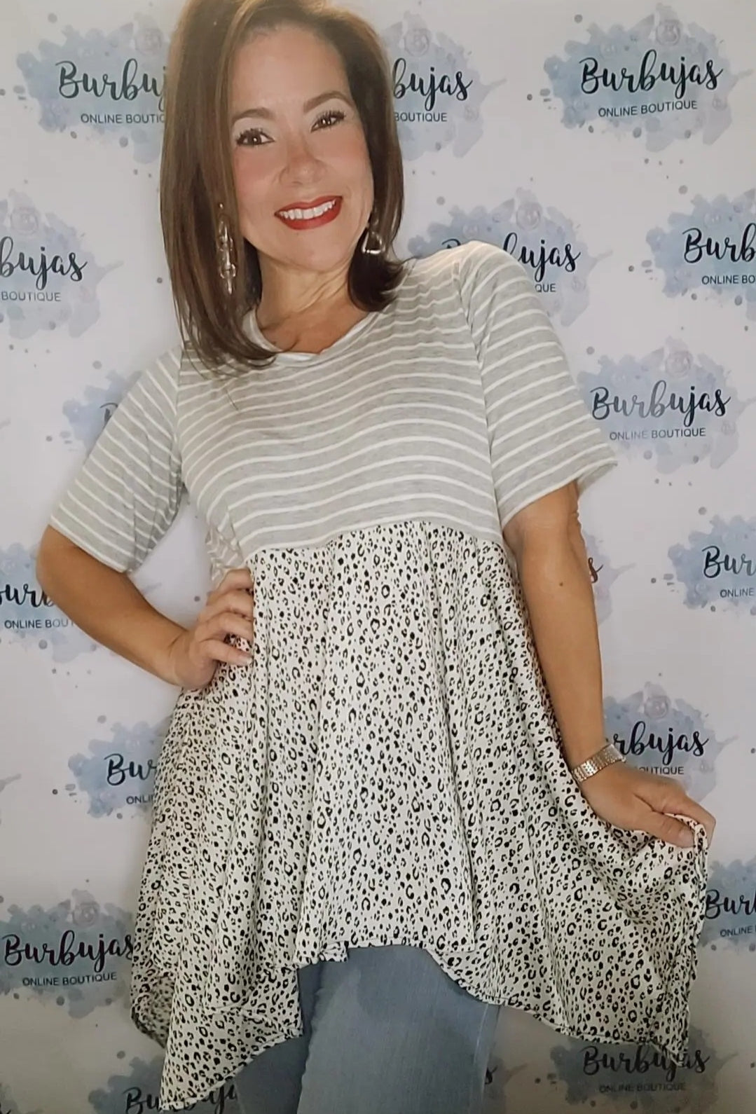 Doble Print top