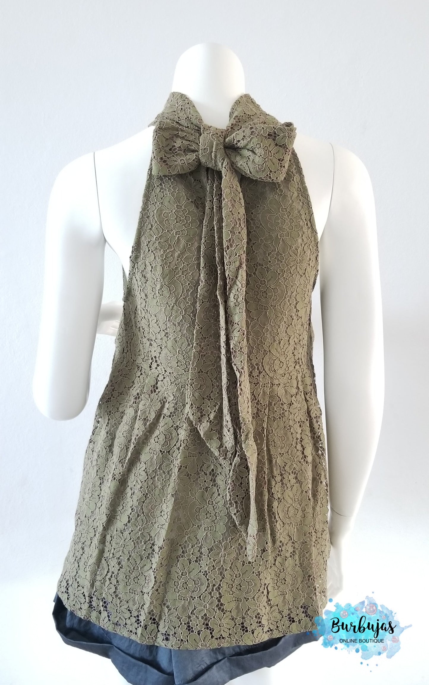 Turtleneck Olive Top