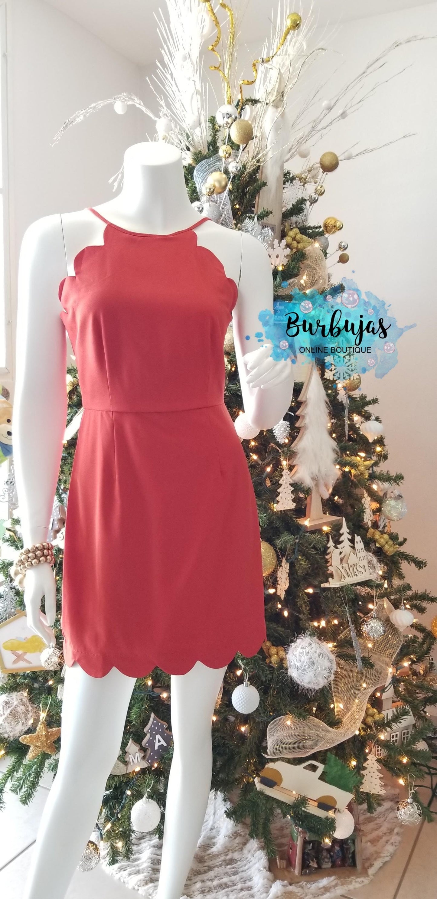 Terracotta dress