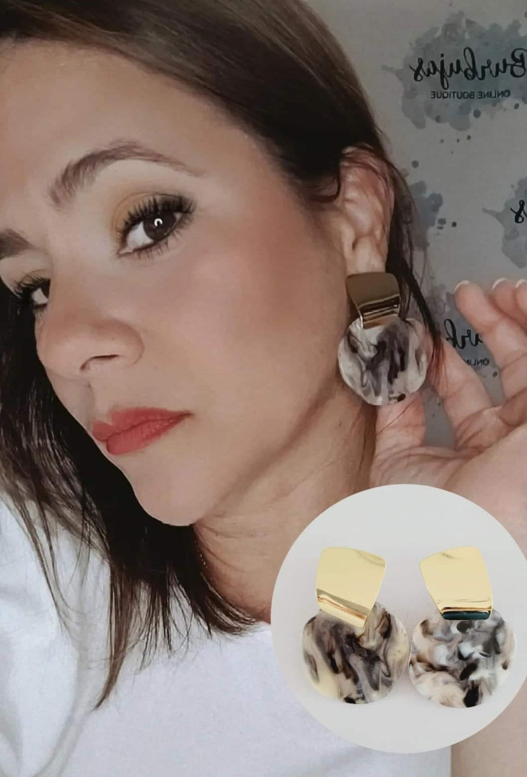 Cookies Resin Earrings