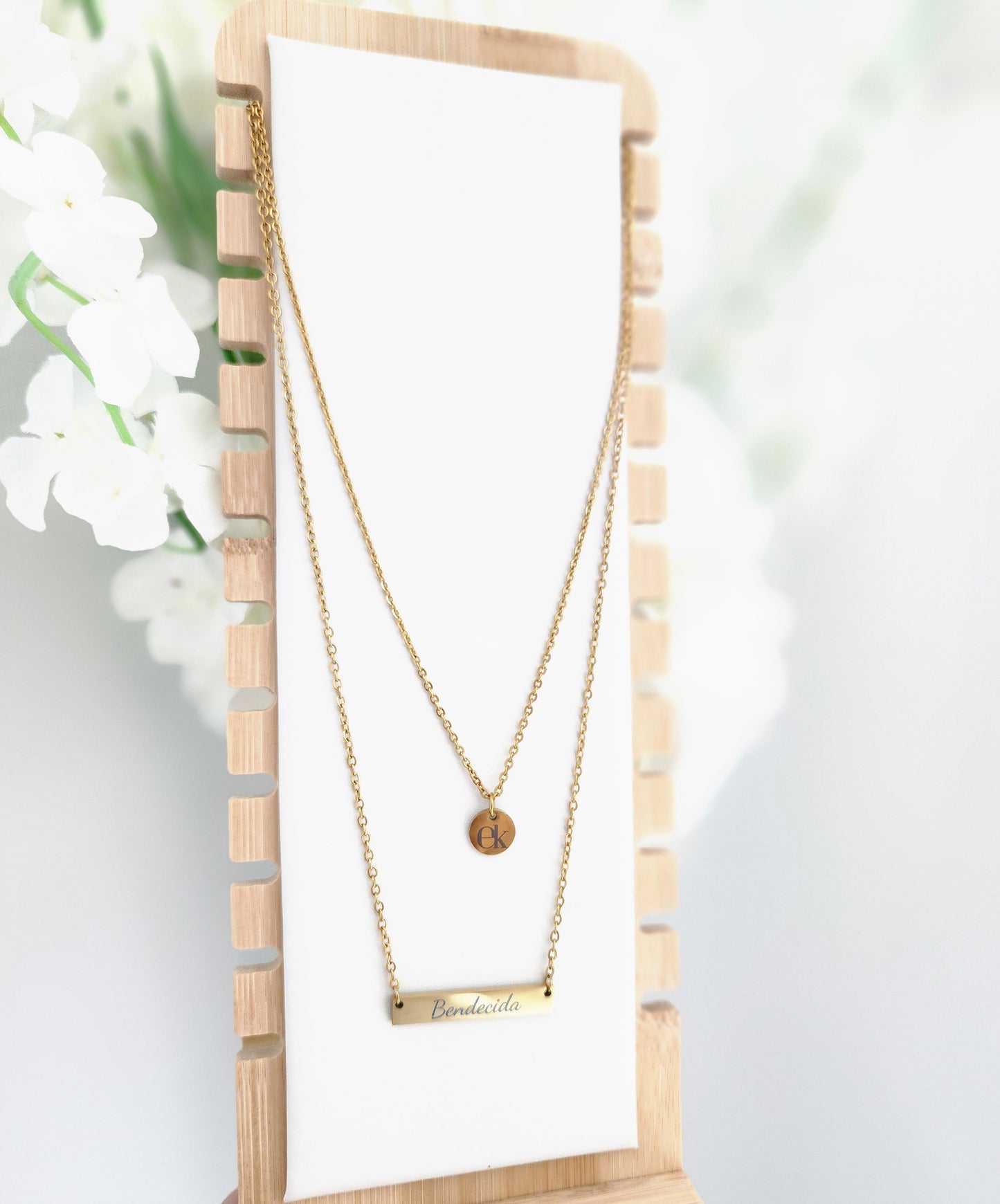 Cadena Doble - Bendecida ✨🙏