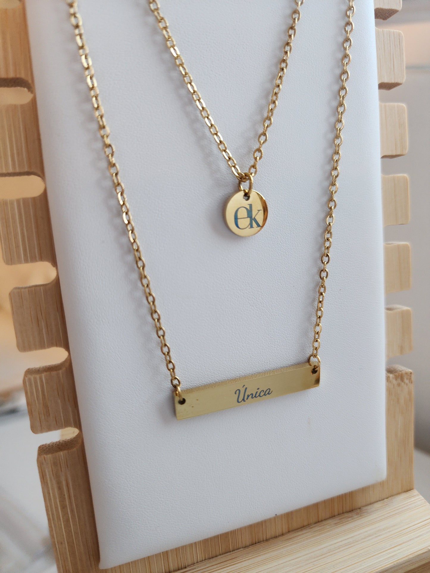 Cadena Doble - Única ✨