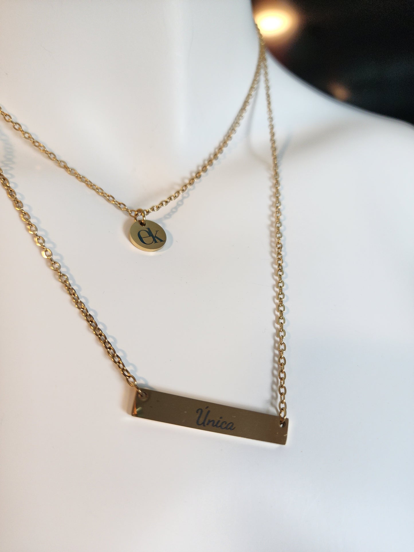 Cadena Doble - Única ✨