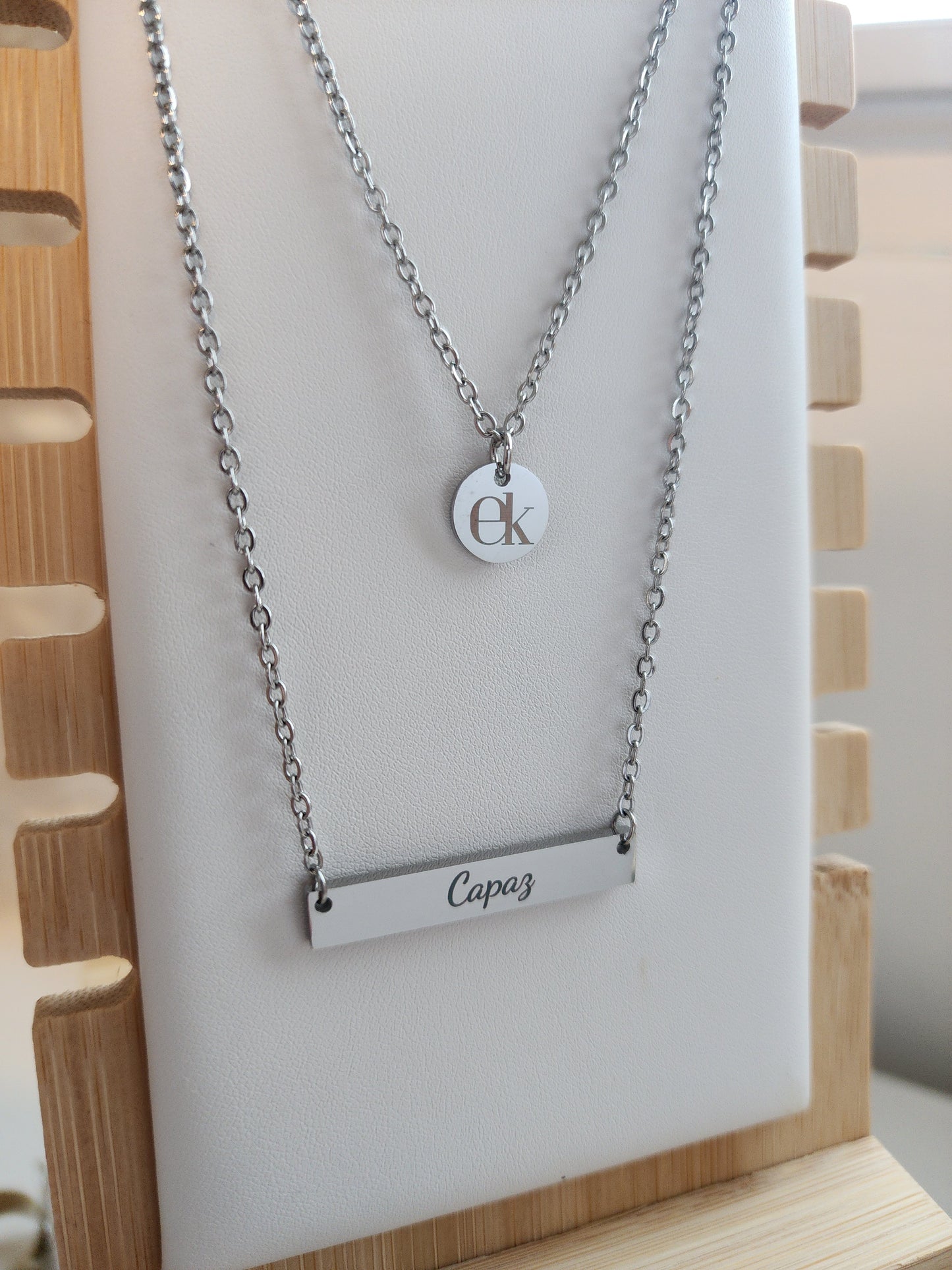 Cadena Doble - Capaz ✨