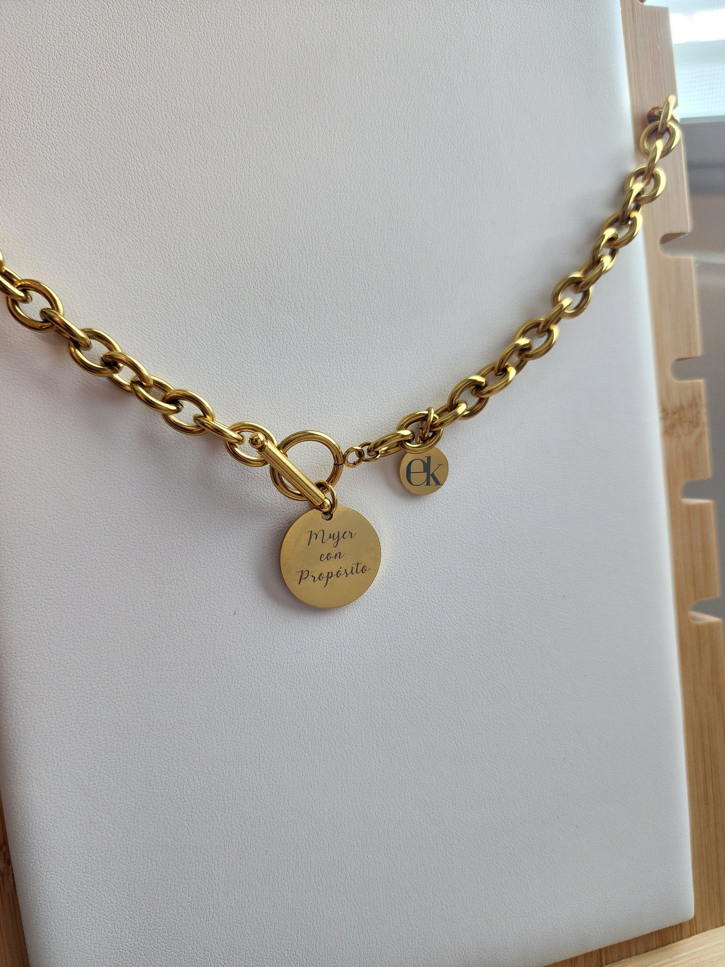 Cadena Mujer con Propósito ✨