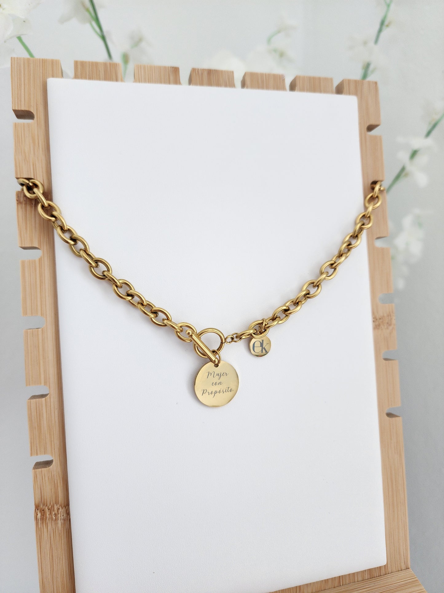 Cadena Mujer con Propósito ✨