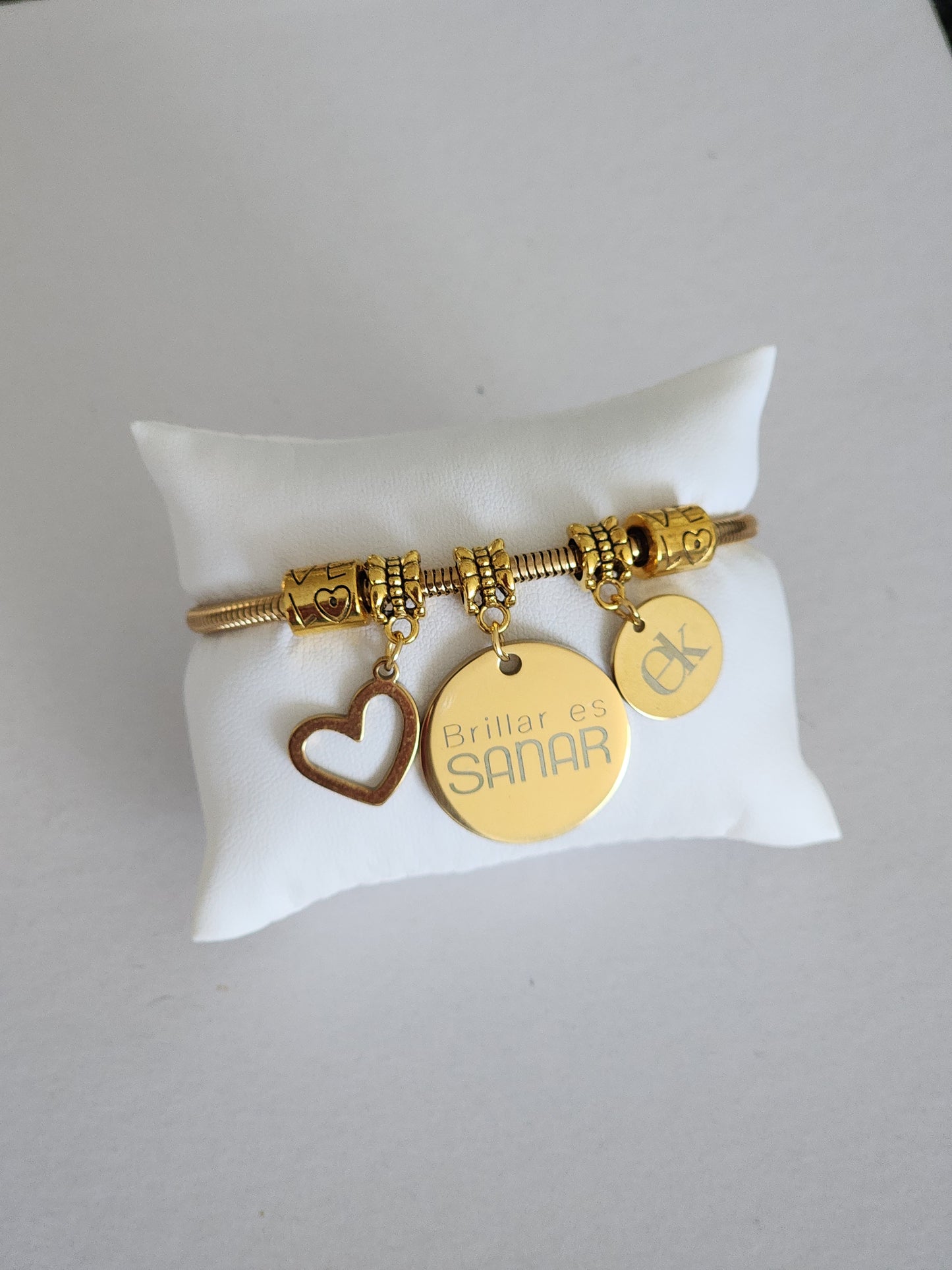 Pulsera Brillar es Sanar ✨💖