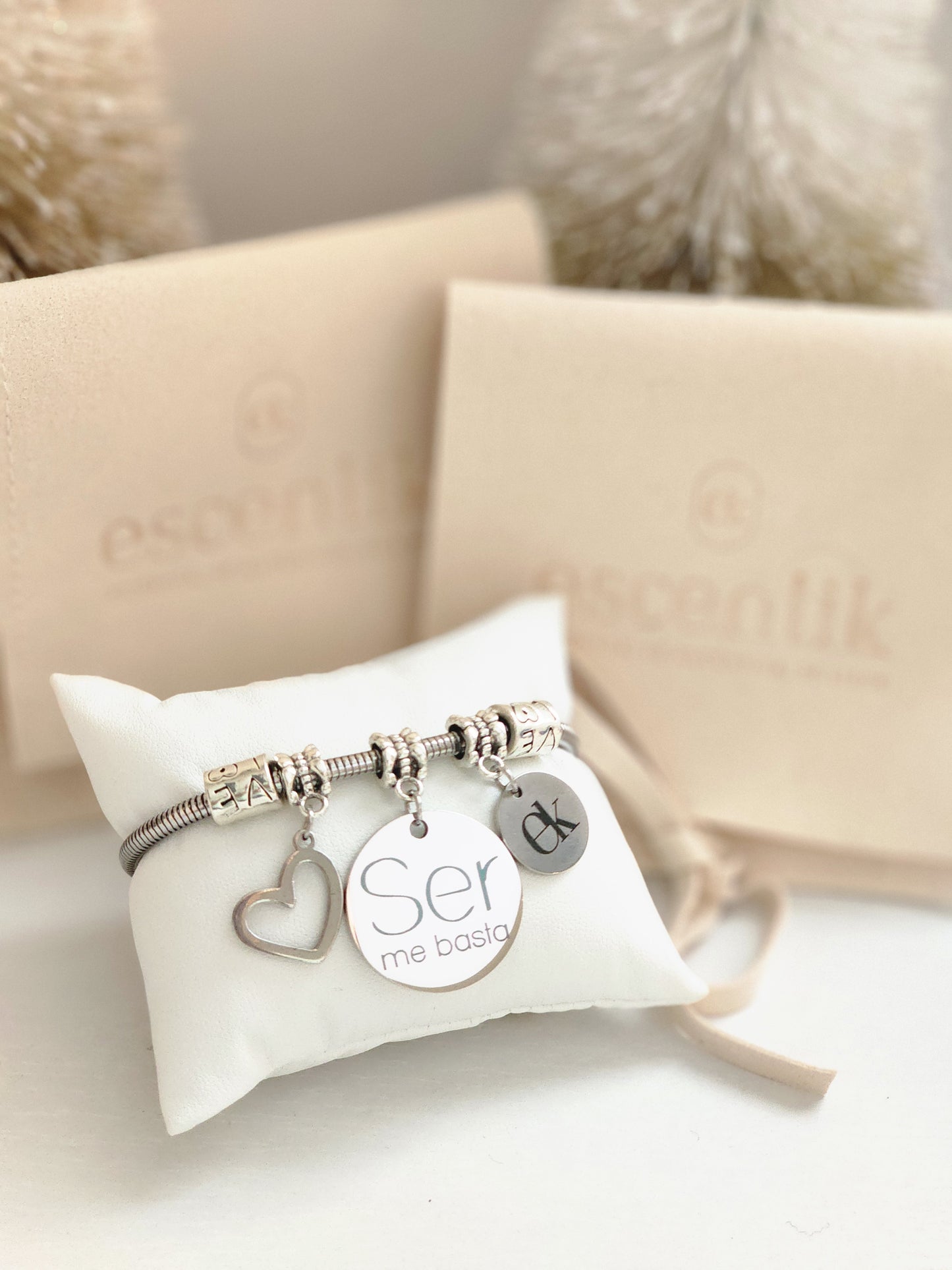 Pulsera - Ser me basta 🌿✨