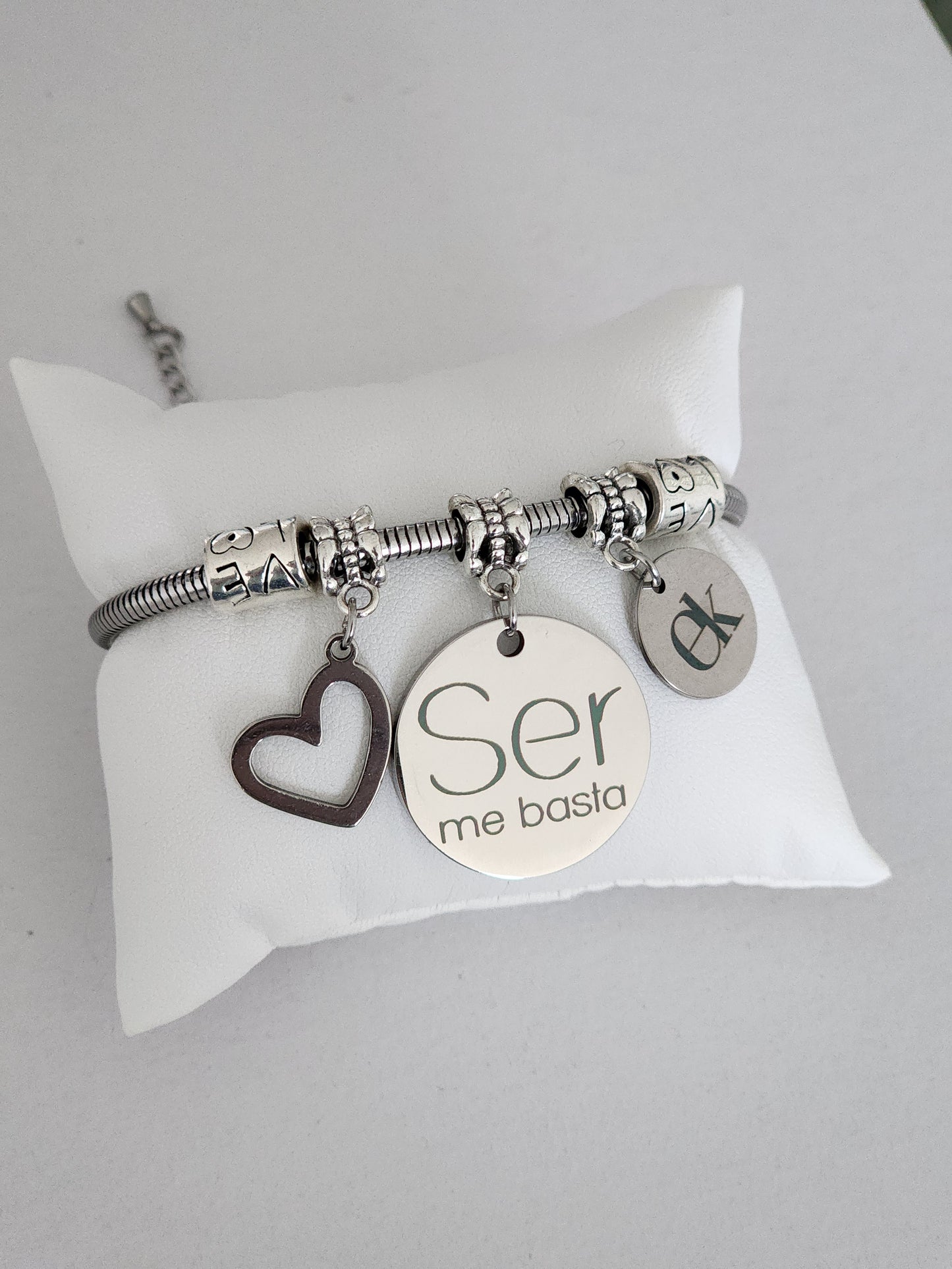Pulsera - Ser me basta 🌿✨
