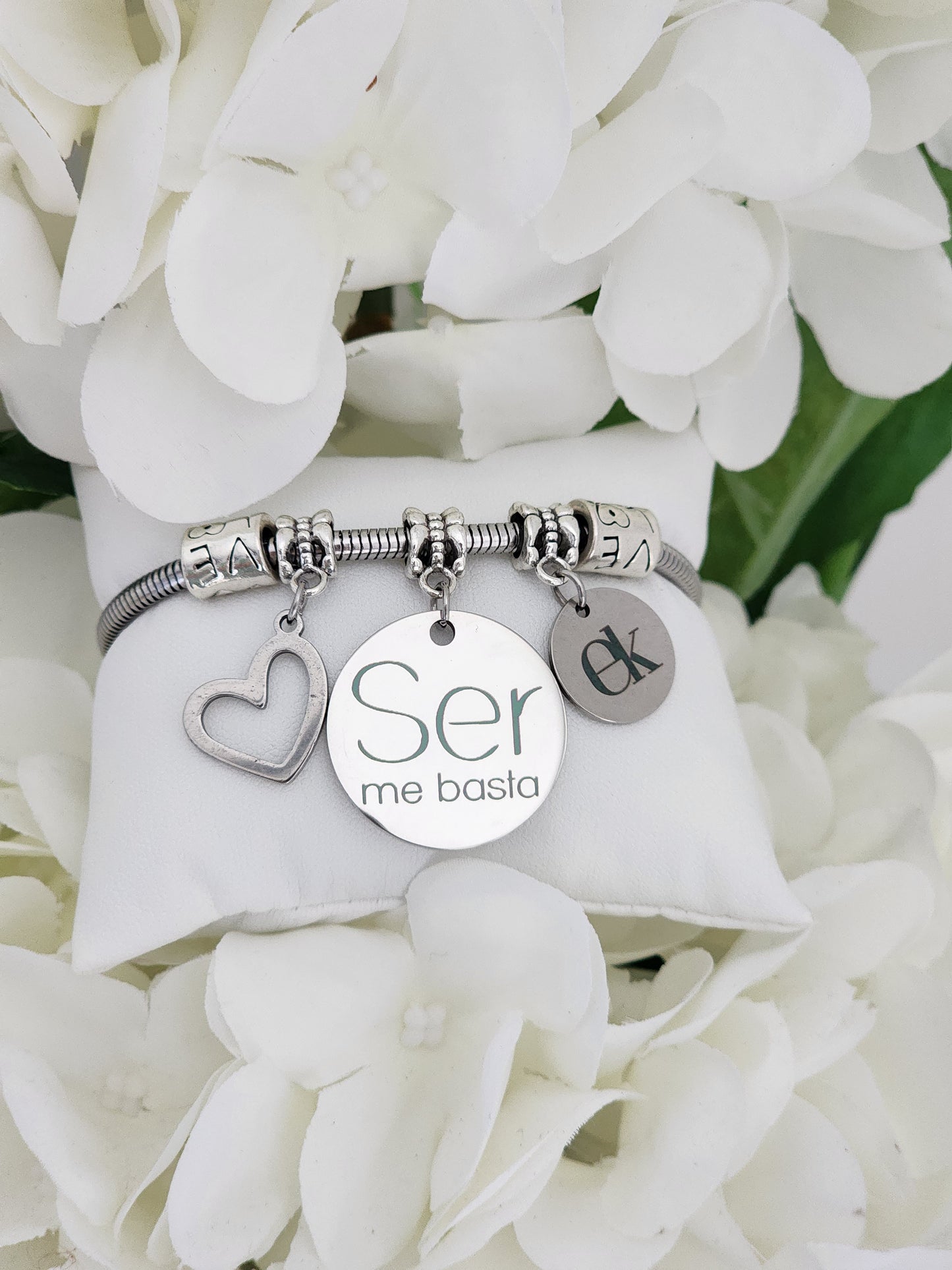 Pulsera - Ser me basta 🌿✨