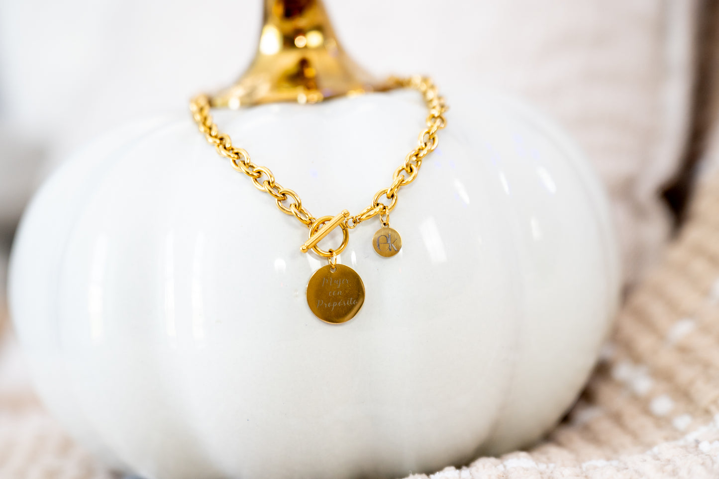 Cadena Mujer con Propósito ✨