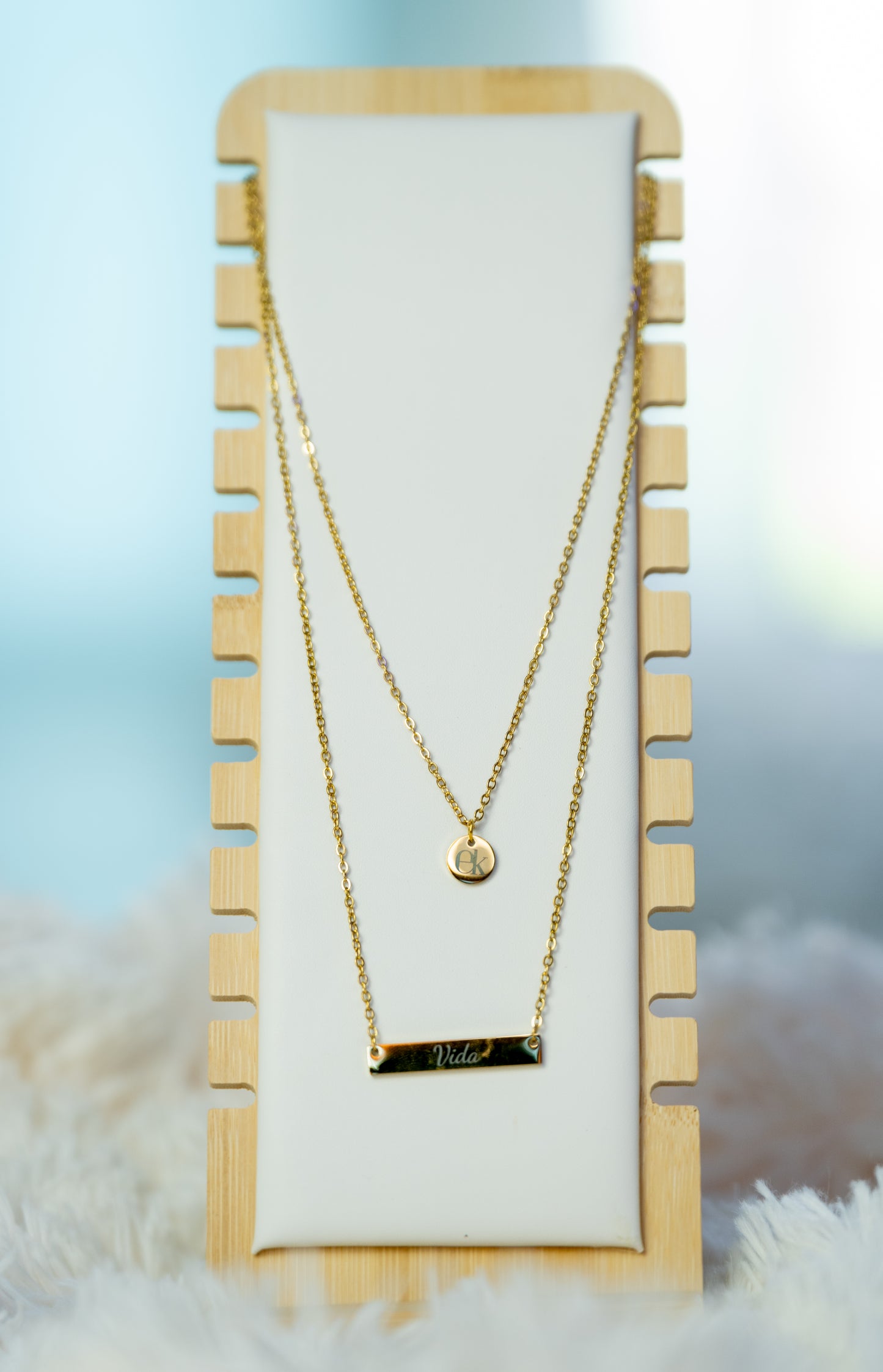 Cadena Doble - Vida ✨