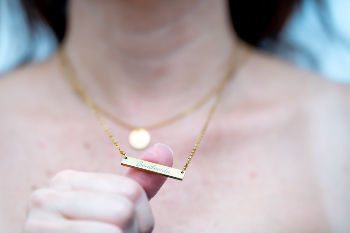 Cadena Doble - Bendecida ✨🙏