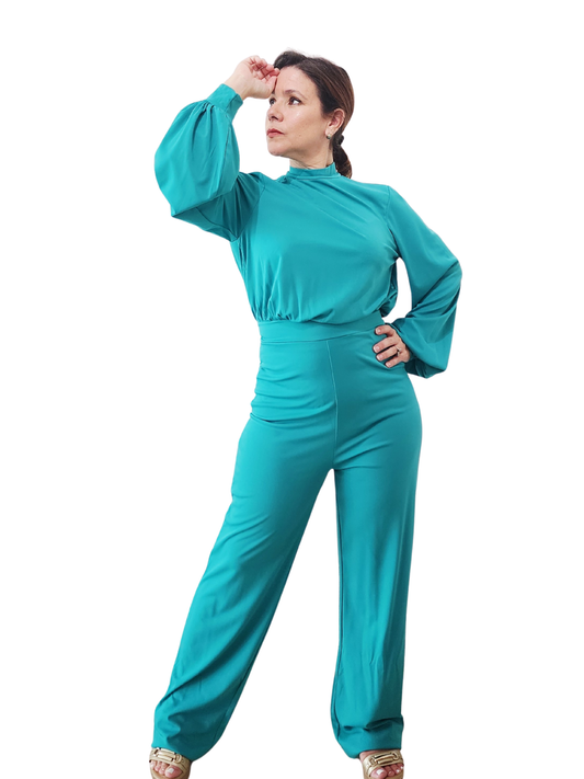 Jumpsuit Fuerza Serena – Verde Suave 💚