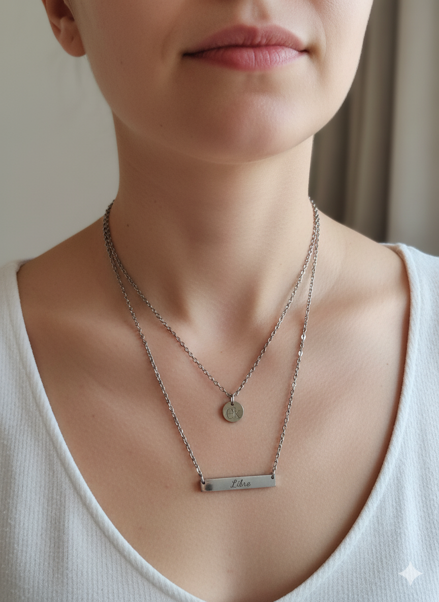 Cadena Doble - Libre ✨