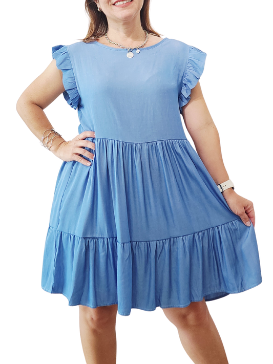 Vestido Brisa Serena – Mahón Suave 💙