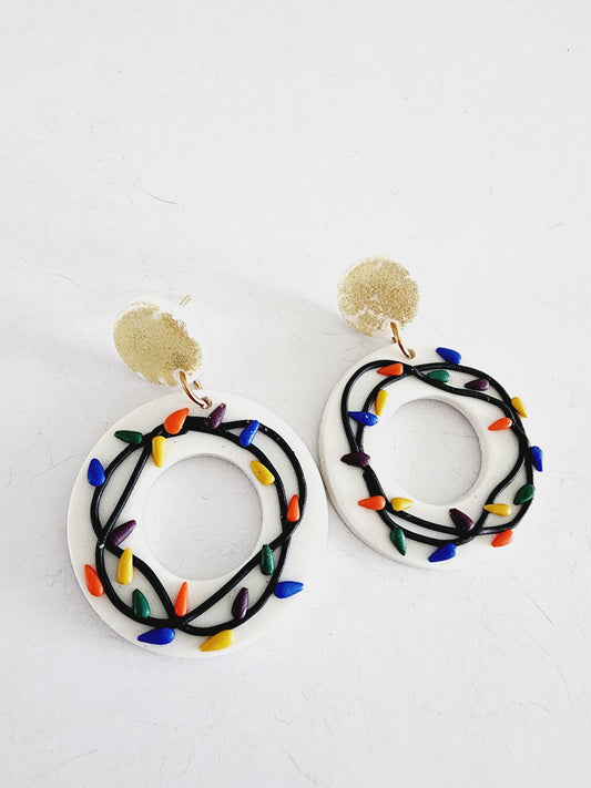 Christmas earrings