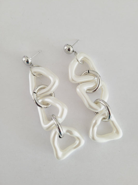 3 Hearts Earring