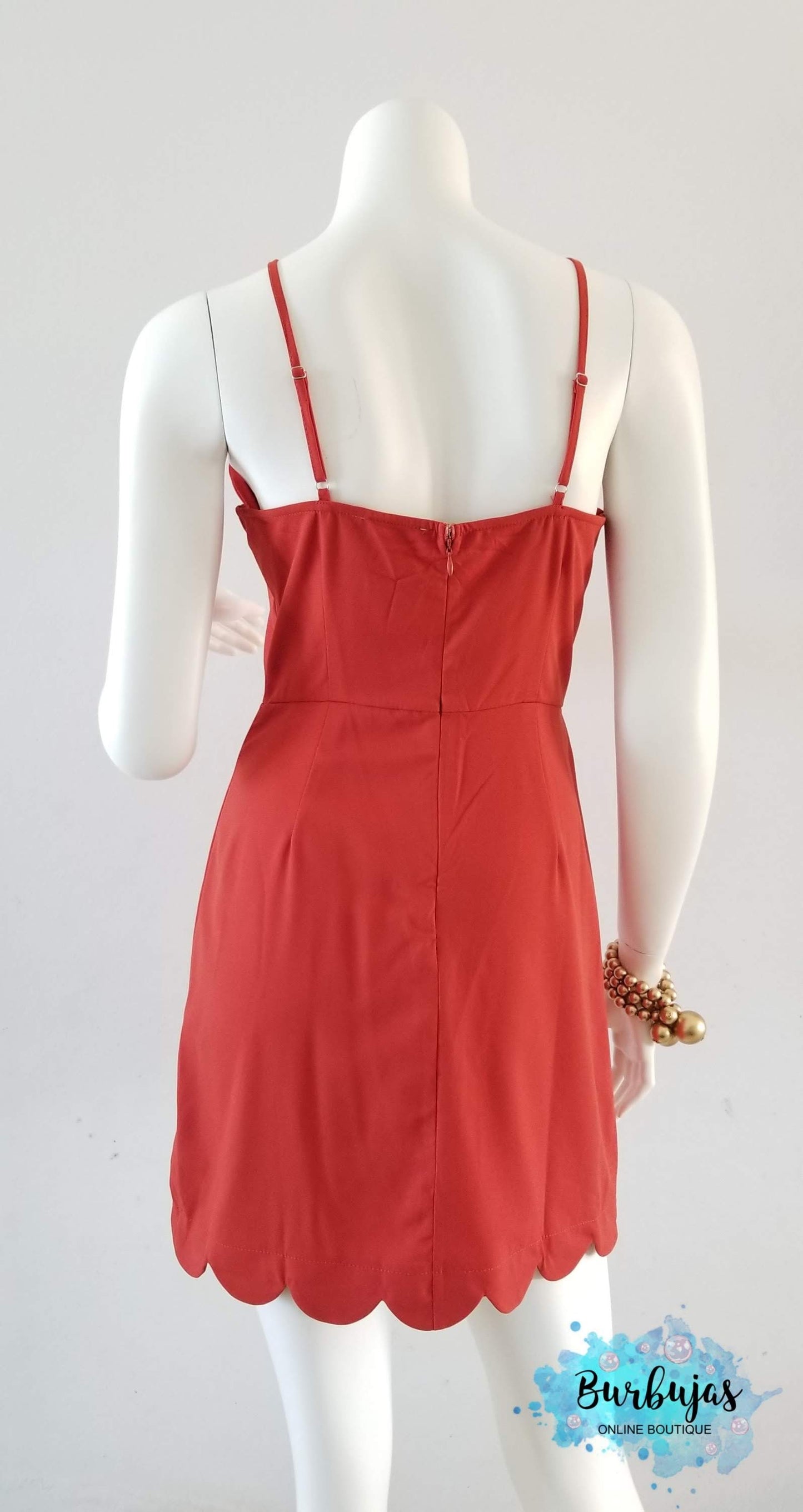 Terracotta dress